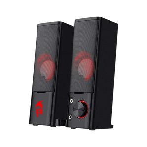 Redragon gs550 pc gaming speakers 2.0 channel desktop computer sound bar