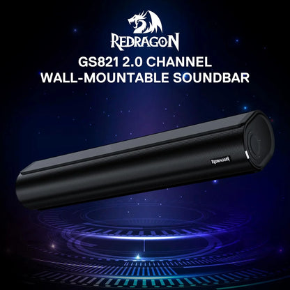 Redragon gs821 soundbar for tv home theater audio sound bar with hdmi