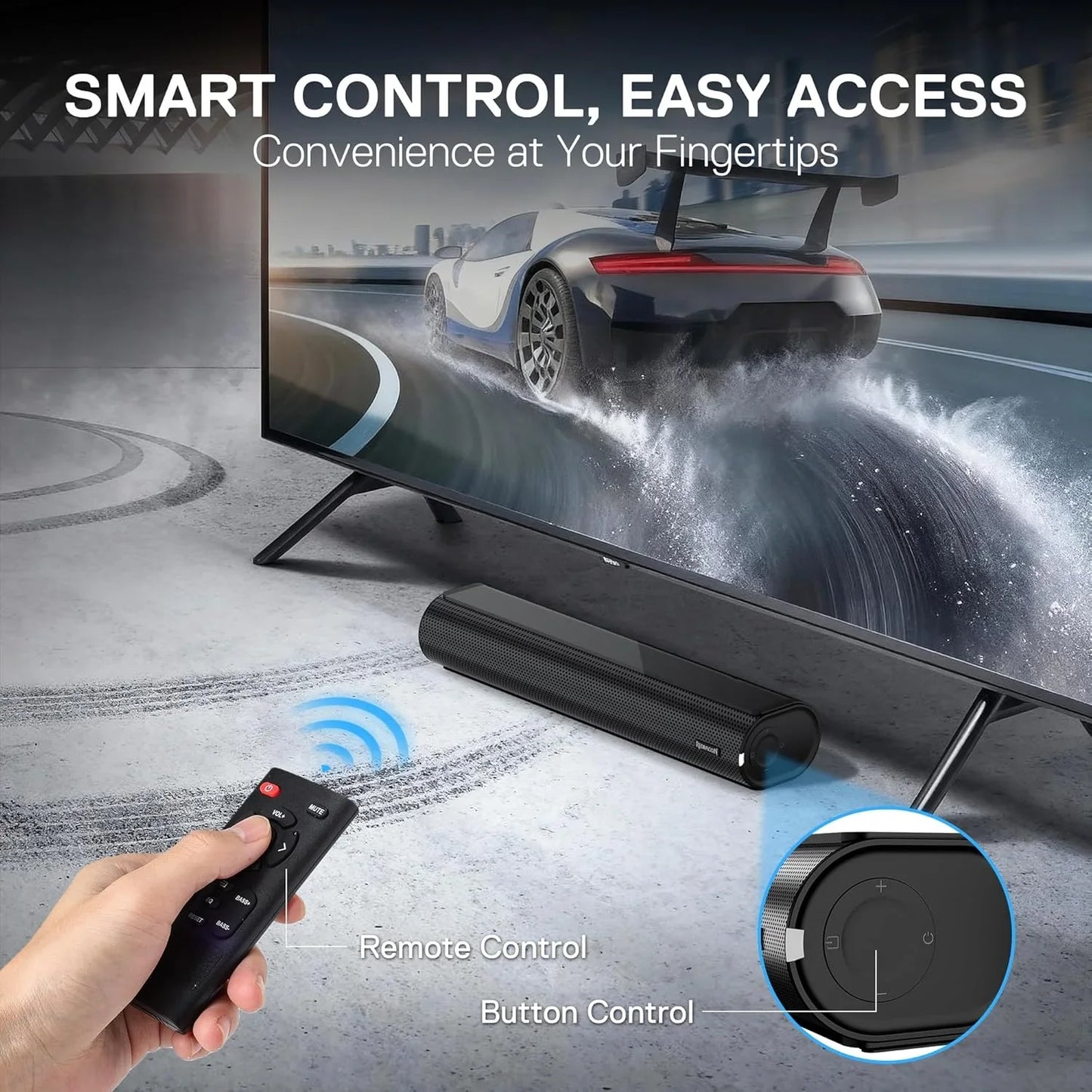 Redragon gs821 soundbar for tv home theater audio sound bar with hdmi