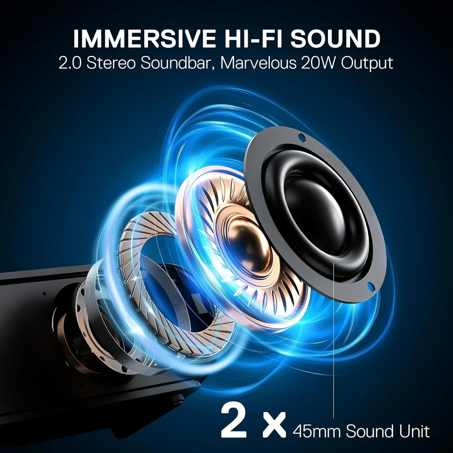 Redragon gs821 soundbar for tv home theater audio sound bar with hdmi