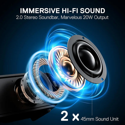 Redragon gs821 soundbar for tv home theater audio sound bar with hdmi