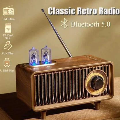 Retro bluetooth speaker b9 radio