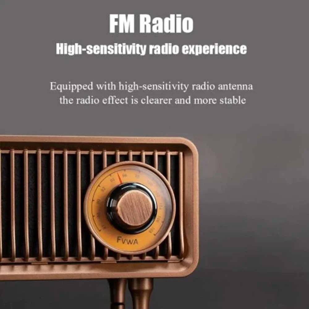 Retro bluetooth speaker b9 radio
