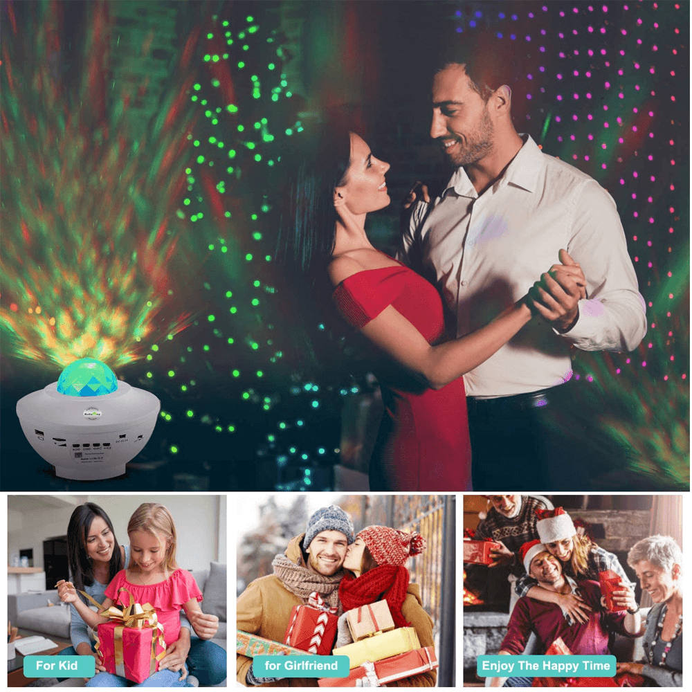 Starry Projector Light and Music Player Lightning