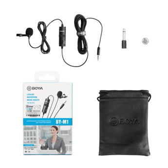 Boya by-m1 omnidirectional lavalier microphone original