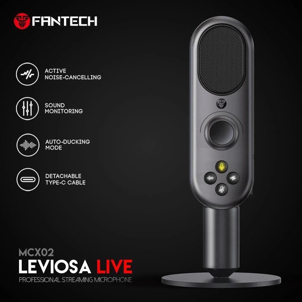 Fantech leviosa live mcx02 professional smart microphone