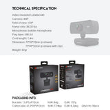 Fantech luminous c30 2k webcam