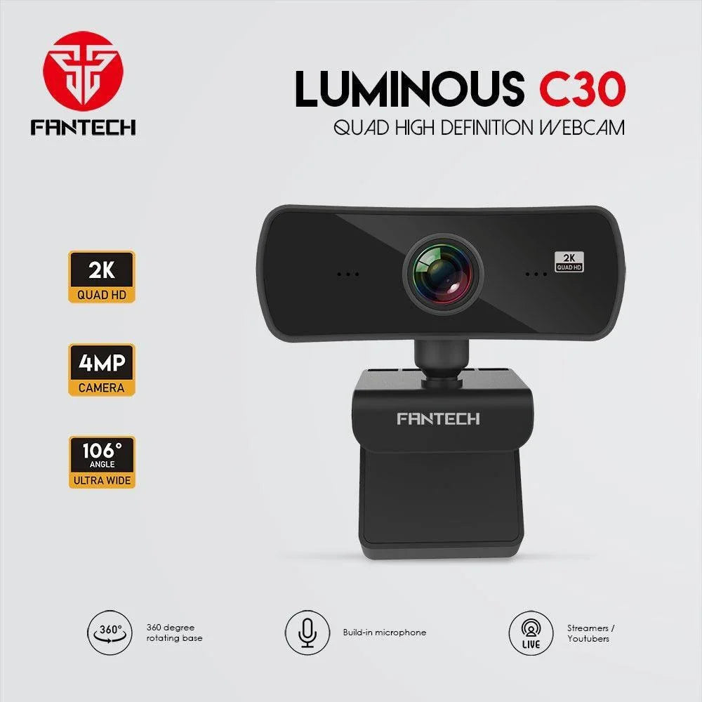 Fantech luminous c30 2k webcam