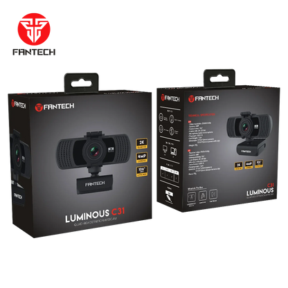 Fantech luminous c31 qhd 2k webcam