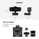 Fantech luminous c31 qhd 2k webcam