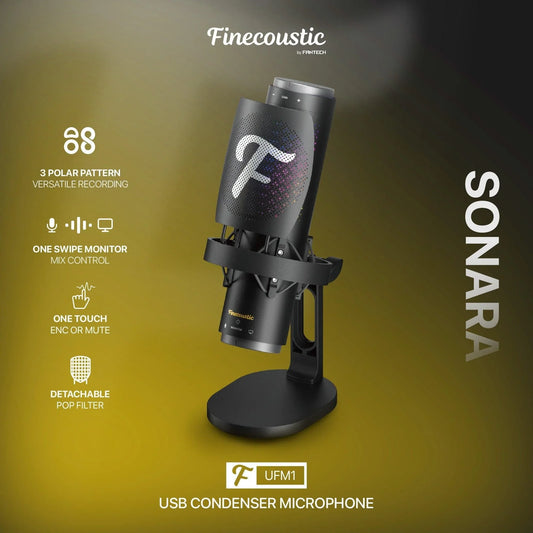 Fantech ufm1 finecoustic sonara condenser microphone