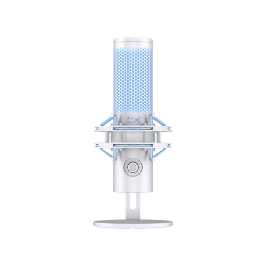 Hyperx quadcast 2 frost – usb microphone for gaming streaming and podcasting
