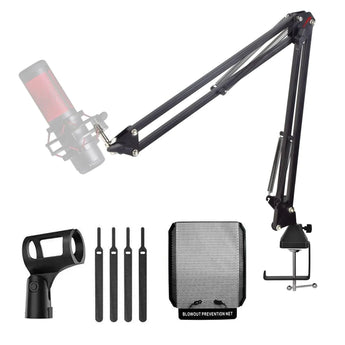 Hyperx stand mic rgb microphone stands