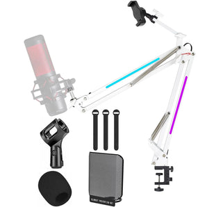 Hyperx stand mic rgb microphone stands