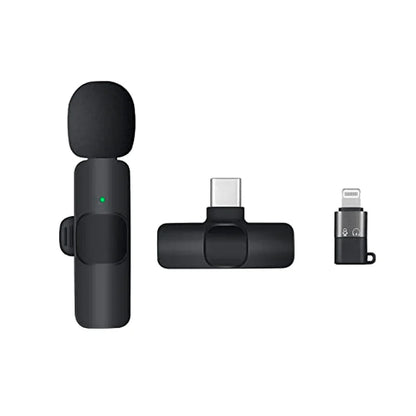 K8 wireless collar mic iphone/android & type c