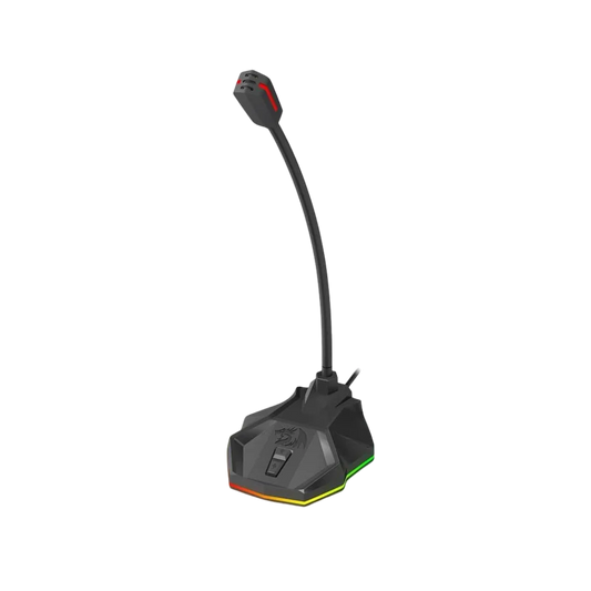 Redragon gm99 stix usb rgb gaming stream desktop microphone to to streaming