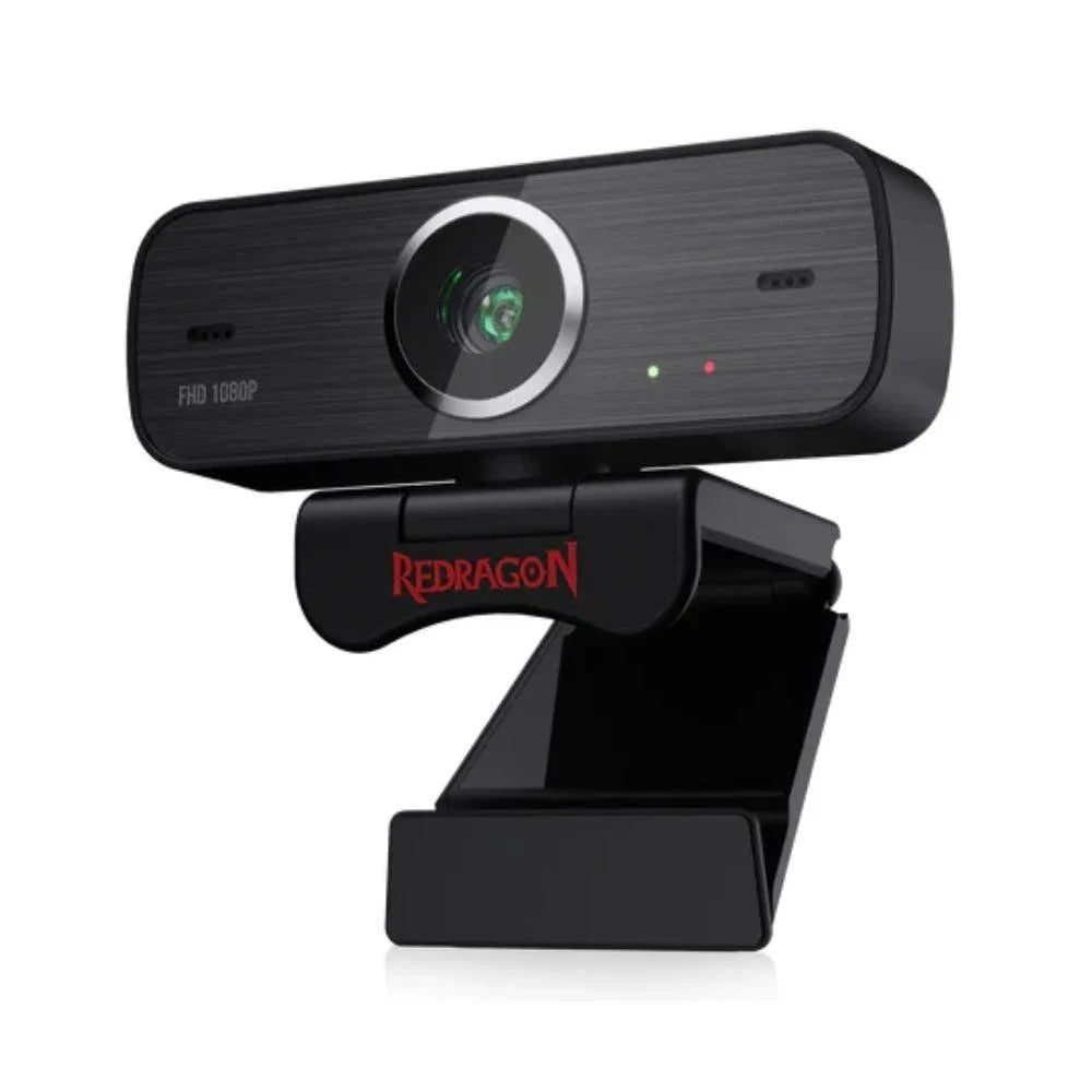 Redragon gw800 hitman 1080p webcam with built-in dual microphone