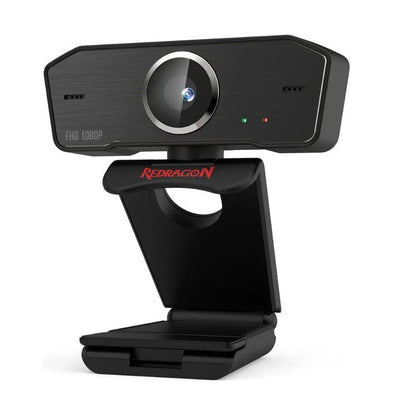 Redragon gw800 hitman 1080p webcam with built-in dual microphone