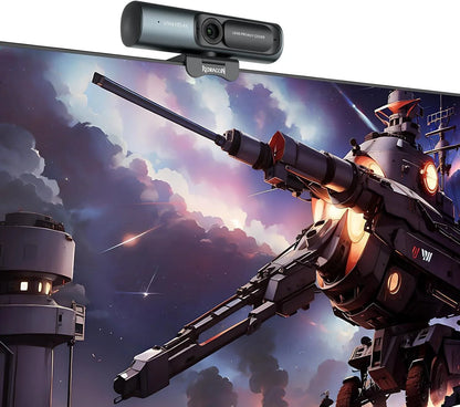 Redragon gw911 4k webcam for pc ultra hd with dual noise-cancelling mic pdaf