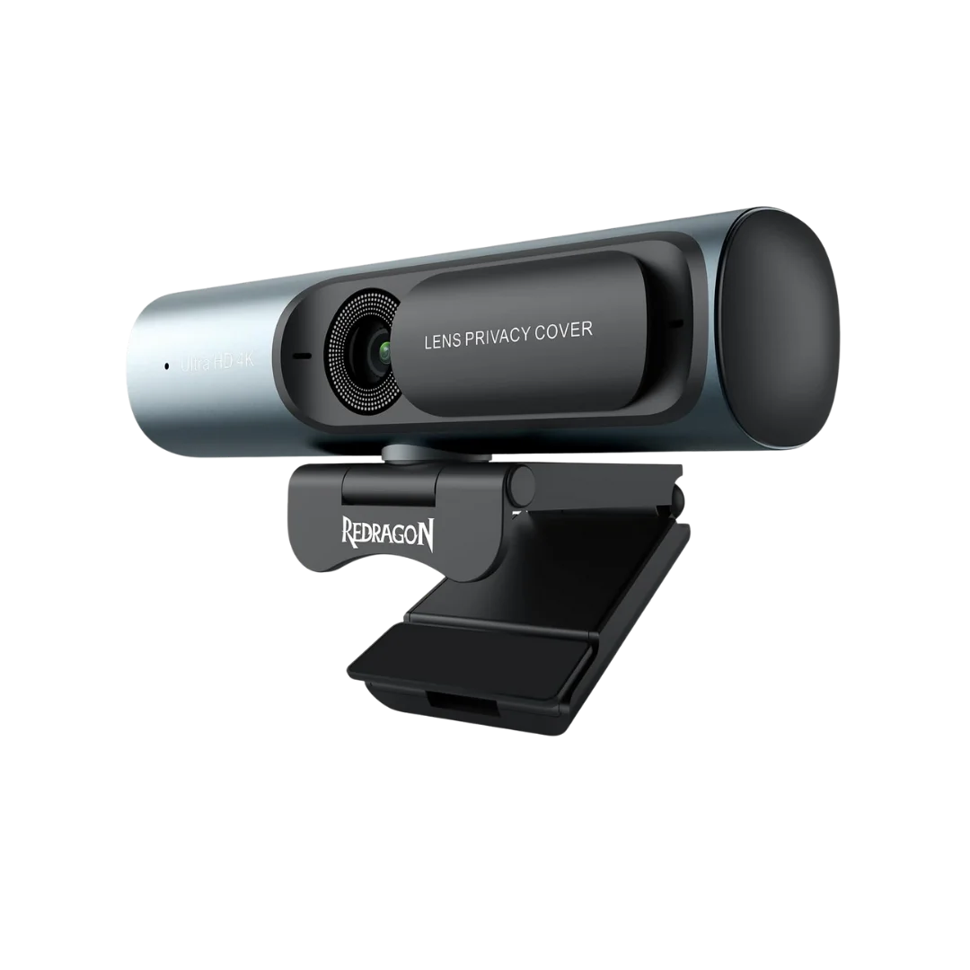 Redragon gw911 4k webcam for pc ultra hd with dual noise-cancelling mic pdaf