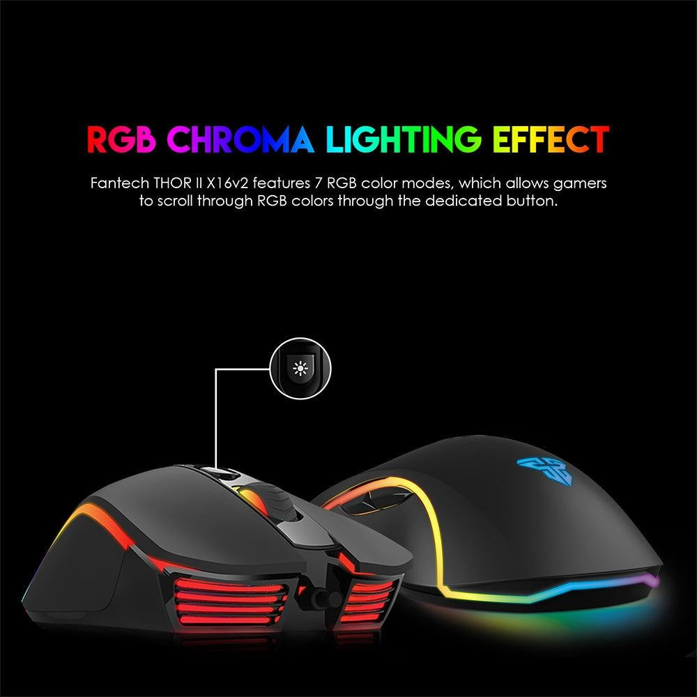 THOR II X16 V2 MACRO RGB GAMING MOUSE Mouse 14 JOD