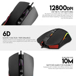 Thor ii x16 v2 macro rgb gaming mouse - Fun Touch