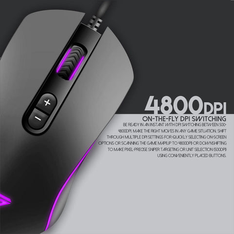 THOR X9 MACRO RGB GAMING MOUSE