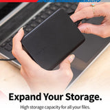 Toshiba Canvio Basics (1/2)TB Portable External Hard Drive USB 3.0 Black