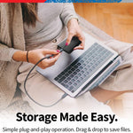 Toshiba Canvio Basics (1/2)TB Portable External Hard Drive USB 3.0 Black