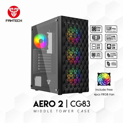 Fantech aero 2 cg83 middle tower case