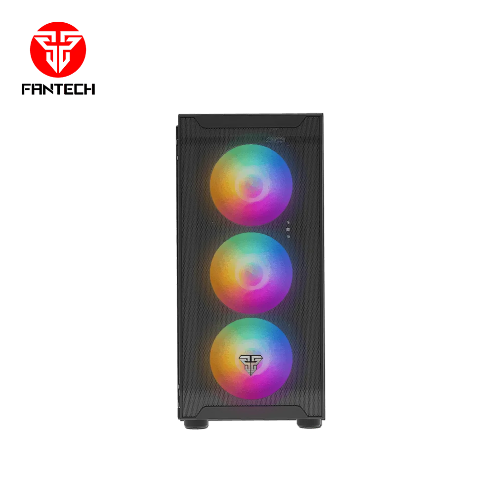 Fantech aero cg80 rgb middle tower case