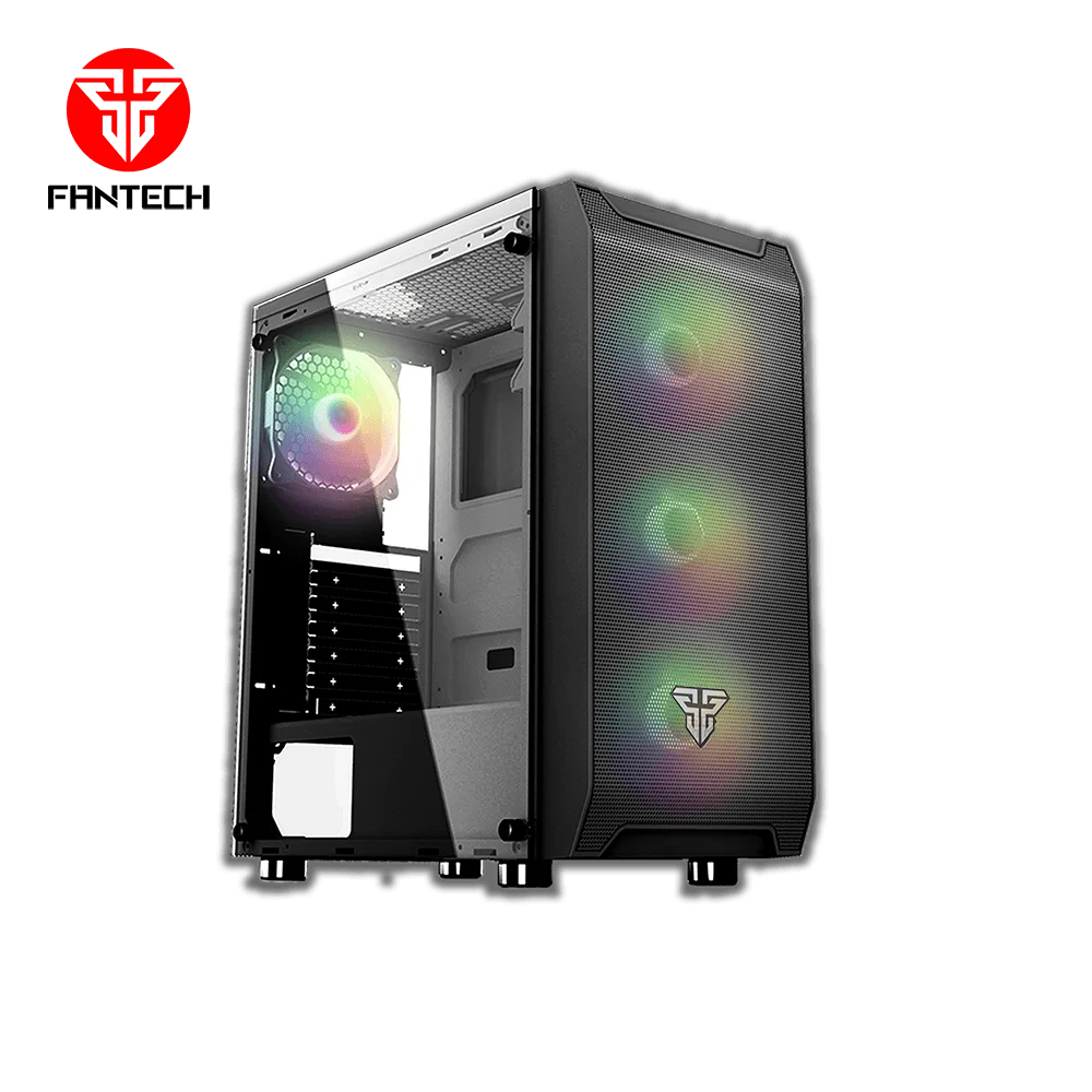Fantech aero cg80 rgb middle tower case