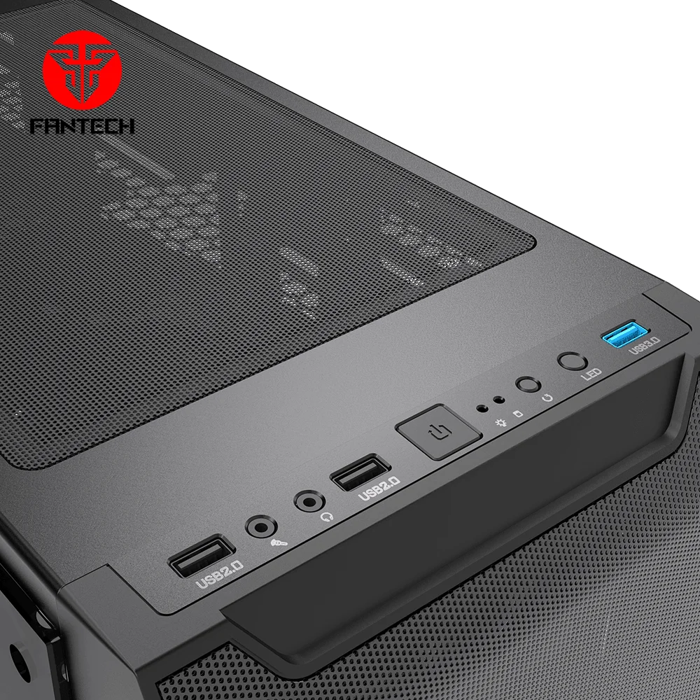 Fantech aero cg80 rgb middle tower case
