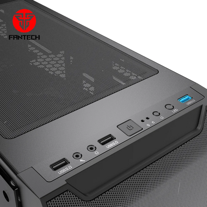 Fantech aero cg80 rgb middle tower case