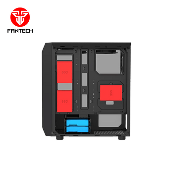 Fantech aero cg80 rgb middle tower case