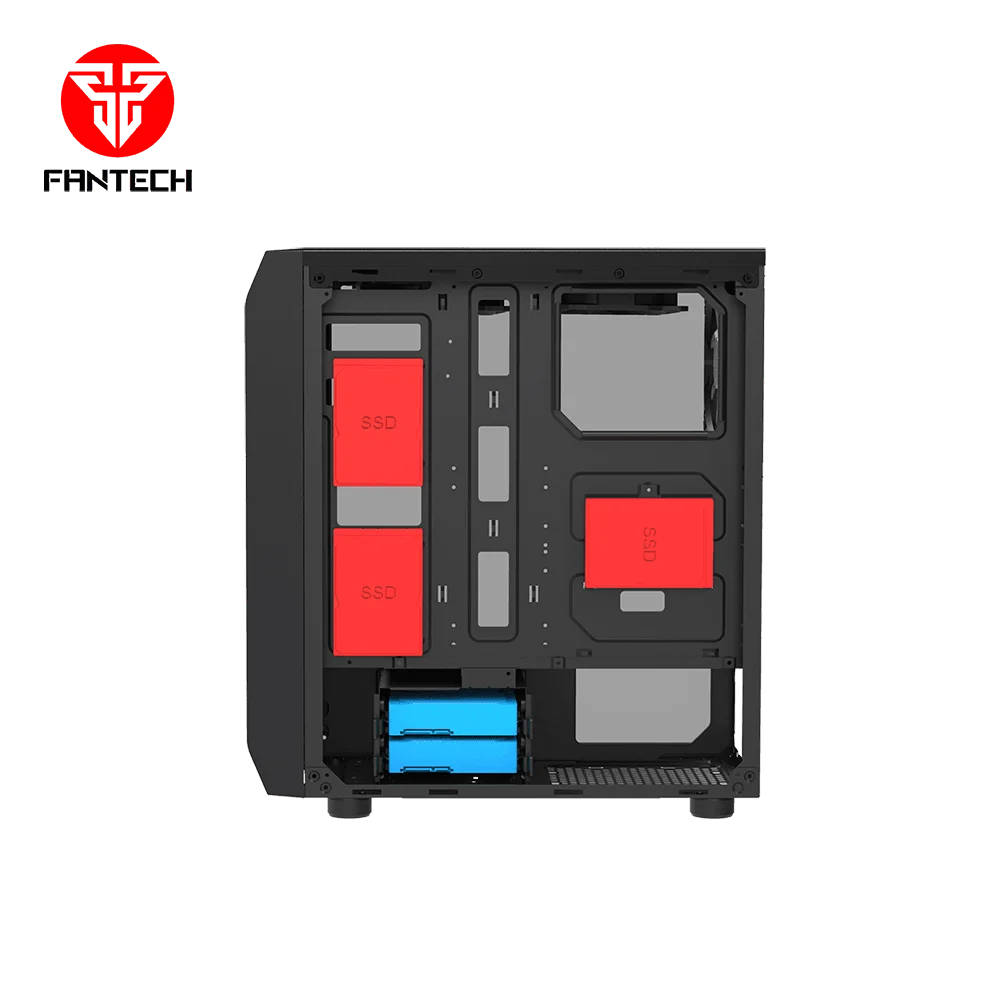 Fantech aero cg80 rgb middle tower case