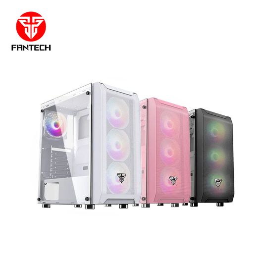 Fantech aero cg80 rgb middle tower case