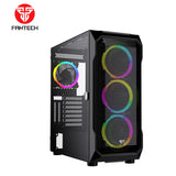 Fantech aero xl cg81 full tower case with 4 free rgb fan