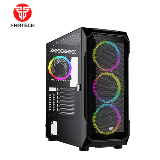 Fantech aero xl cg81 full tower case with 4 free rgb fan