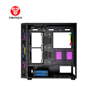 Fantech aero xl cg81 full tower case with 4 free rgb fan