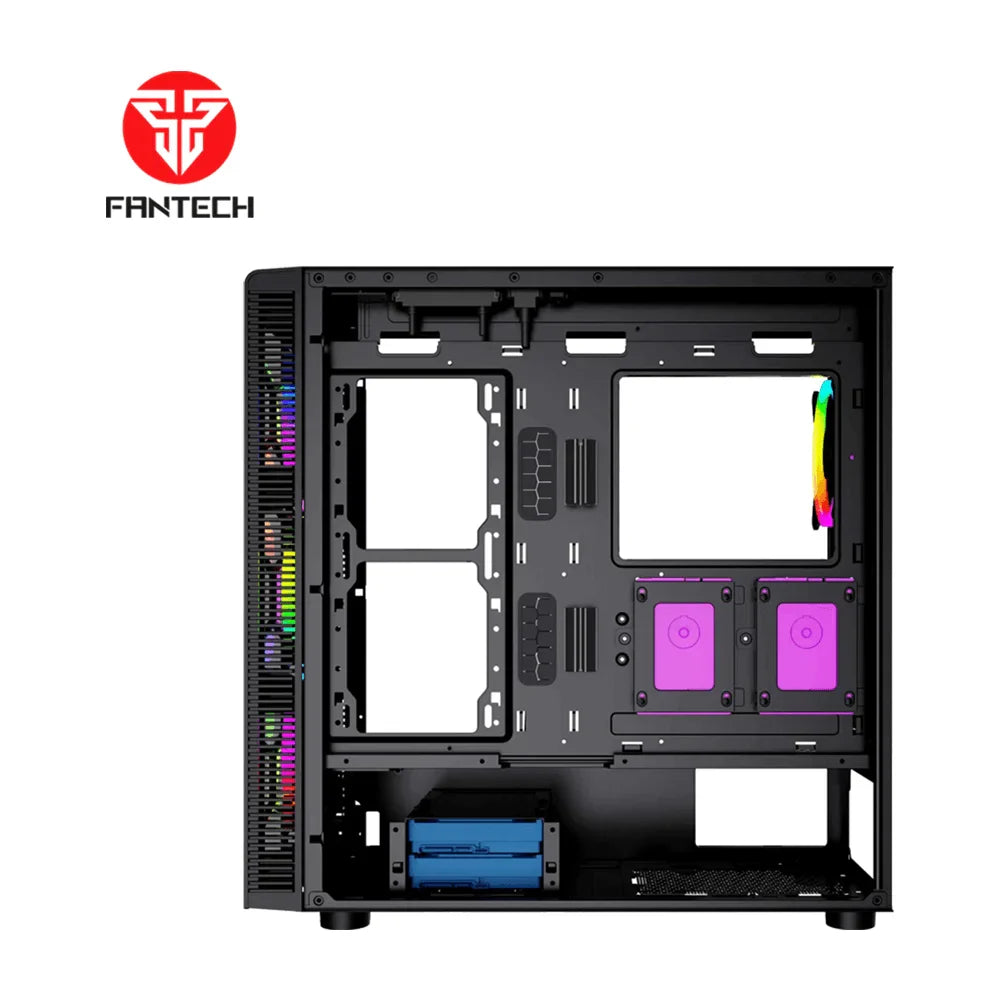 Fantech aero xl cg81 full tower case with 4 free rgb fan