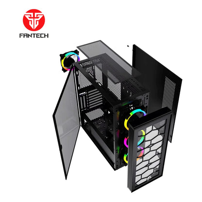 Fantech aero xl cg81 full tower case with 4 free rgb fan