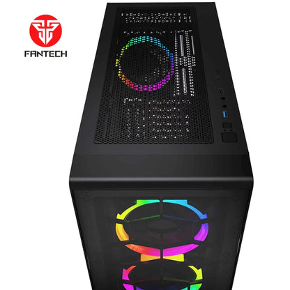 Fantech aero xl cg81 full tower case with 4 free rgb fan