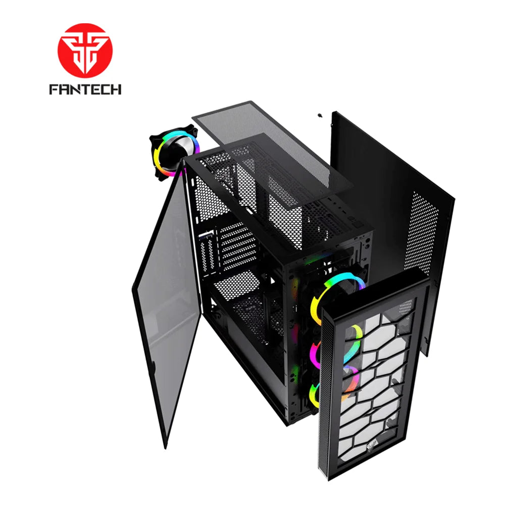 Hexa xl cg82 full tower case with free 4 pcs frgb fan