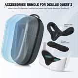 Travel Case for Oculus Quest 2 Halo Strap Console 25 JOD