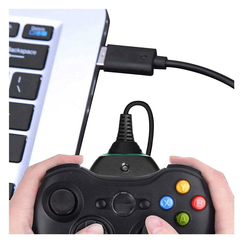 Usb charging cable for xbox 360 wireless game controller 1.5m - Fun Touch