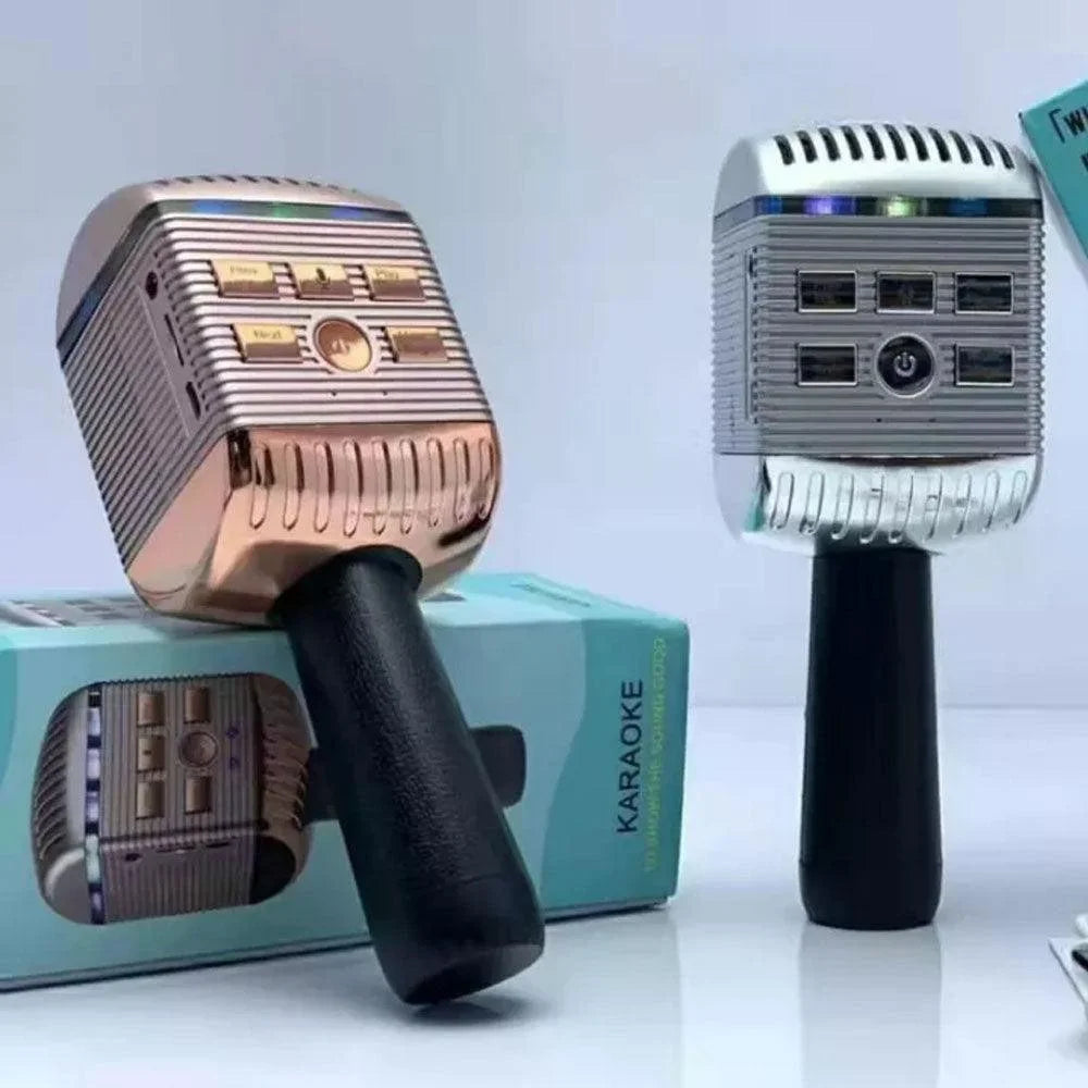 V13 wireless microphone hifi speaker karaoke mic