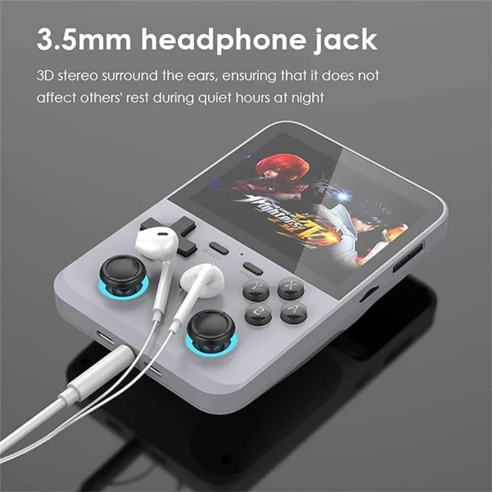 D-007 video game consoles 3.5 inches handheld game players 128g 10000