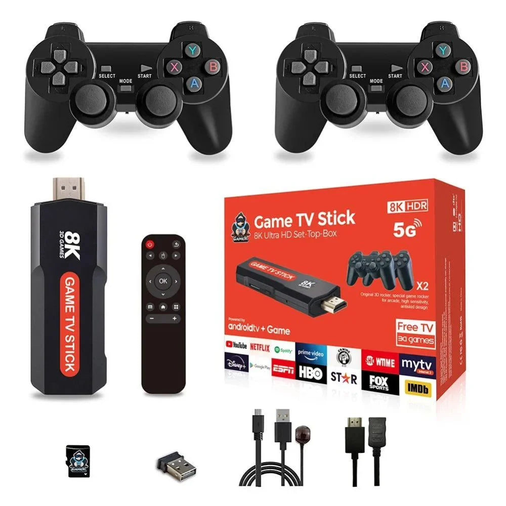 Game console 2.4g wireless game machine quad core