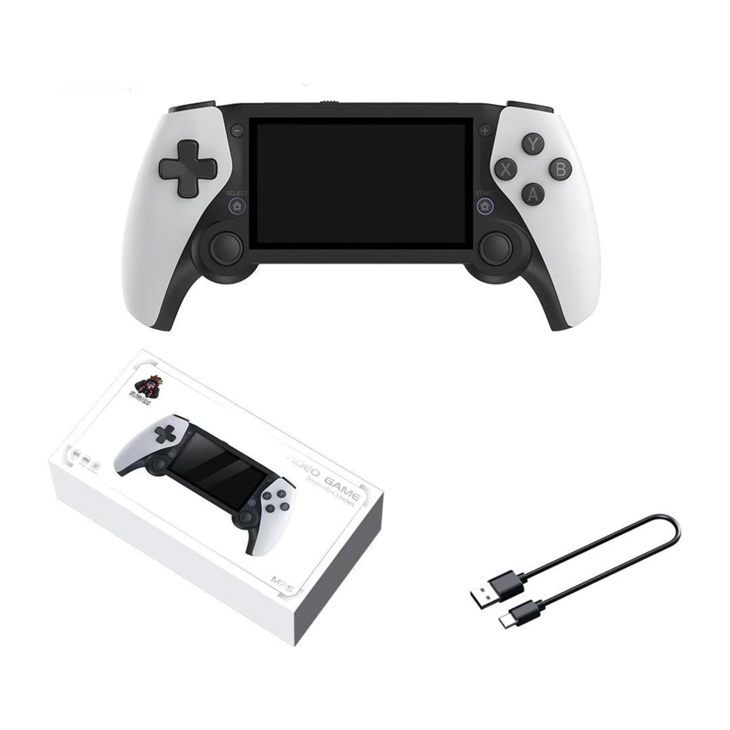 M25 handheld game console television hdmi-compatible 4.3 inch 64g 20000 + games